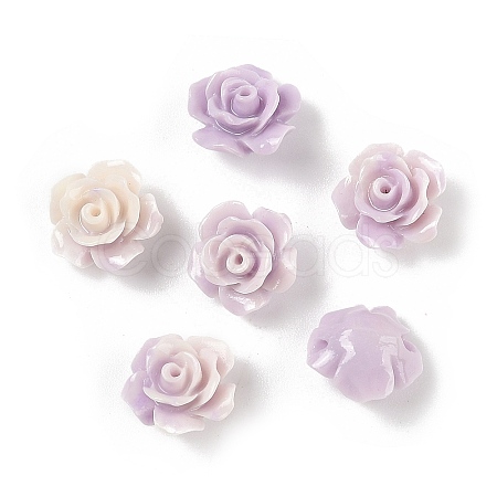 Synthetic Shell Dyed Beads SHEL-K007-14B-1