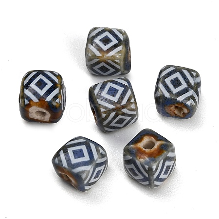 Vintage Handmade Porcelain Beads PR-CBAB520-18A-1