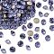 Preciosa&reg MAXIMA Crystal Round Stones, Czech Crystal, Dura Foiling, Round(431 11 615 Chaton), 20410 Tanzanite, SS24(5.25~5.45mm)