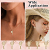 30Pcs Brass Pendants KK-ME0004-02-4