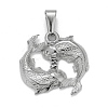 Non-Tarnish 304 Stainless Steel Pendants STAS-D165-14P-10-1
