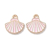 Alloy Enamel Pendants ENAM-O001-02C-G-1