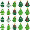 30Pcs 10 Styles Christmas Resin Sculpture Ornaments RESI-SC0005-91-1