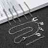 Tarnish Resistant 304 Stainless Steel Chain Extender STAS-F075-43-6