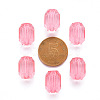 Transparent Acrylic Beads TACR-S154-24A-26-3