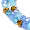 Glass Beads Strands EGLA-A034-M6mm-15-3