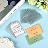 2 Bags 2 Styles Rectangle Laser Transparent Plastic Packaging Bags ABAG-SP0001-46C-5