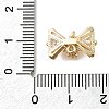Brass Micro Pave Cubic Zirconia Pendants KK-U061-22G-3