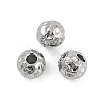 Anti-Tarnish Textured 316 Surgical Stainless Steel Beads STAS-M106-01D-P-1