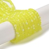 Imitation Jade Glass Beads Strands EGLA-A034-T2mm-MB29-1