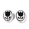 Handmade Porcelain Beads PORC-N013-10A-2
