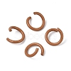 Spray Painted Iron Open Jump Rings IFIN-T017-04B-05-1