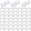100Pcs Aluminum Beads ALUM-CP0001-01-7