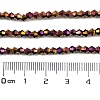 Transparent Electroplate Glass Beads Strands LS-EGLA-A039-T3mm-UA04-4