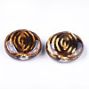 Handmade Porcelain Beads X-PORC-S498-45E-2