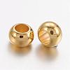 Brass Spacer Beads KK-Q083-G-2