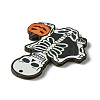 Halloween Single Face Printed Wood Big Pendants WOOD-H103-07-3