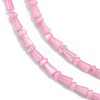 Natural Freshwater Shell Beads Strands SHEL-G013-02-4