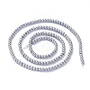 Electroplate Glass Beads Strands EGLA-K014-A-FP07-3