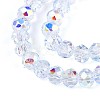 Transparent Glass Beads Strands EGLA-N016-3mm-02-3