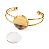 DIY Blank Dome Bangle Making Kit DIY-FS0003-50G-3