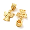 Tibetan Style Alloy European Dangle Charms PALLOY-F199-32G-2