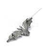 Alloy Glass Rhinestone Brooches JEWB-R017-11-3