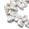 Natural Baroque Keshi Pearl Beads Strands PEAR-P064-02C-01A-4