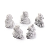 Natural Howlite Display Decorations DJEW-P019-A15-1