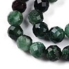 Natural Fuchsite Beads Strands G-T140-20B-4