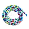 Synthetic Turquoise Beads Strands G-U004-02S-4