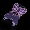 Butterfly Plastic Bead Storage Containers X-CON-Q023-14A-3