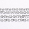Tarnish Resistant 304 Stainless Steel Cable Chains CHS-H017-01P-10M-1