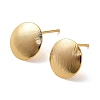 Brass Stud Earring Findings KK-P285-02G-1