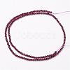 Natural Garnet Bead Strands G-P213-37-4mm-2