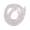 Electroplate Glass Beads Strands EGLA-A044-P1mm-A19-3