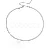 304 Stainless Steel Snake Chain Necklaces for Women WG80FEF-34-3