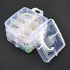 Plastic Bead Containers CON-S034-4