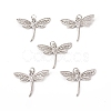 Brass Micro Pave Cubic Zirconia Pendants KK-E068-VB303-4