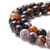 Natural Brecciated Jasper Beads Strands G-M381-01C-2