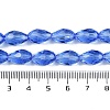 Transparent Glass Beads Strands EGLA-N013-T8mm-D10-4