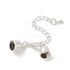 Brass Chain Extender KK-K001-7mm-S-1