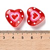 Transparent Glass Enamel Beads LAMP-S068-04A-3