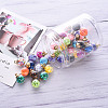 45Pcs 15 Colors Glass Ball Pendants GLAA-YW0001-17-8