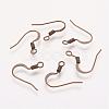 Brass French Earring Hooks KK-Q366-AB-NF-1
