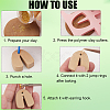 3Pcs 3 Styles Arch Trapezoid ABS Plastic Clay Cutters DIY-GF0009-42A-6