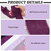 6 Rolls 6 Colors Polyester Ribbons OCOR-BC0006-36C-4
