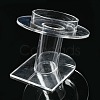 Organic Glass Bracelets/Bangles Display X-BDIS-N002-01-3