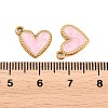 304 Stainless Steel Enamel Pendants STAS-K293-18G-02-3