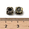 Tibetan Style Rack Plating Brass Beads KK-Q805-45AB-3